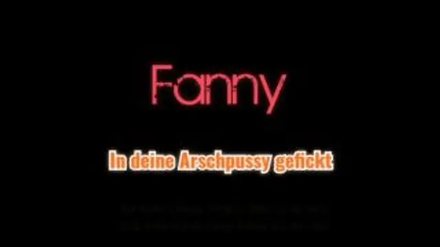 In deine Arschpussy gefickt