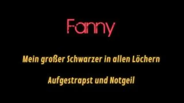 Mein großer Schwarzer in allen Löchern