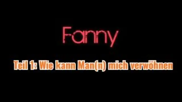 Teil 1: Wie kann Man(n) mich verwöhnen