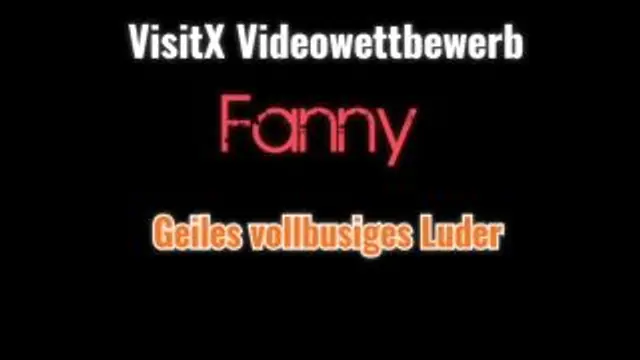 WETTBEWERB Geiles vollbusiges Luder masturbiert für dich