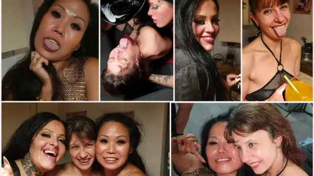 Teil 4 Private Sperma Orgie mit 3 Sperma Schlampen