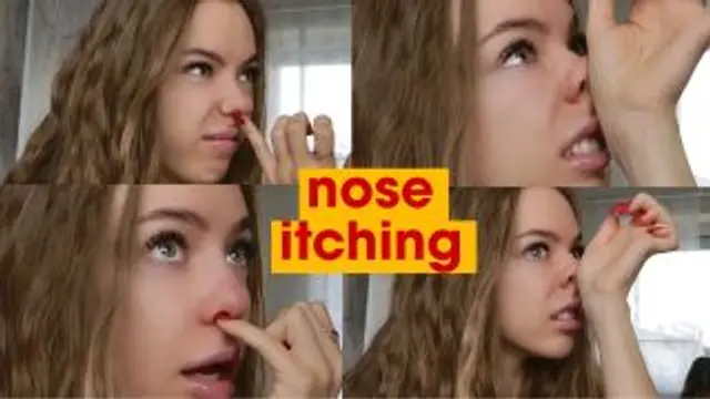 Nose Scratching Fetisch Nah - Up