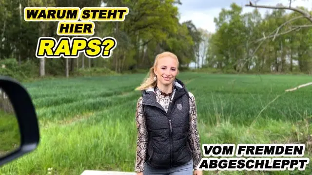 WARUM STEHT HIER RAPS ? VOM FREMDEN ABGESCHLEPPT