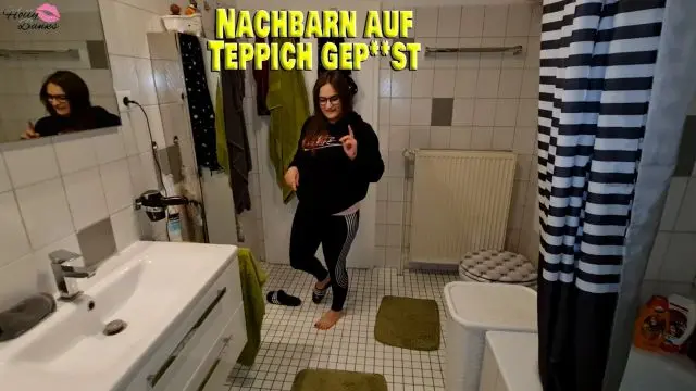 Nachbarn auf Teppich gepisst