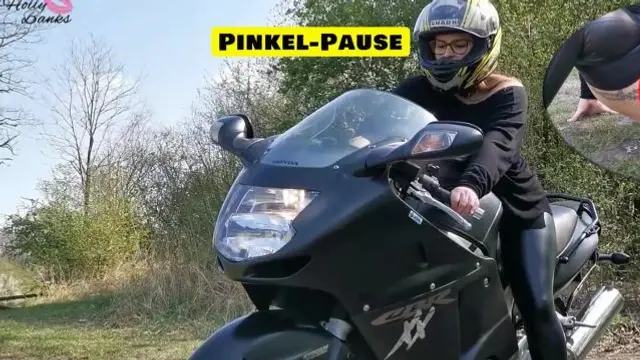 Pinkelpause. Das war knapp