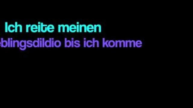 Wilder Dildoritt auf meinem Lieblingsdildo bis zum Höhepunkt