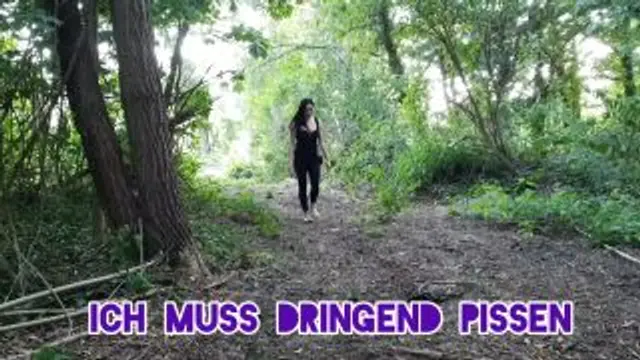 ich muss dringend pissen
