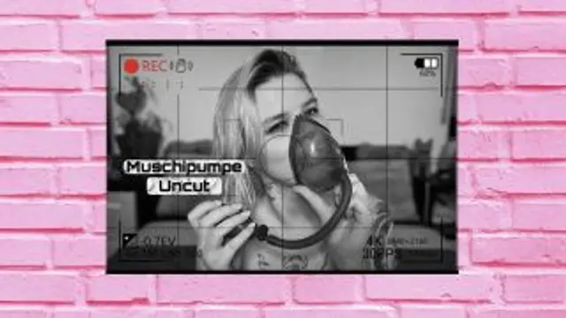 Muschipumpe Uncut. Ich Pumpe meine Muschi auf!