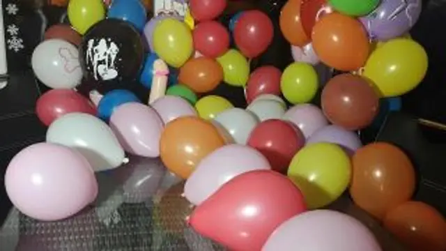 Geile Luftballon Action