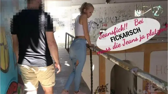JEANSFICK!! BEI  DEM FICKARSCH MUSS DIE JEANS JA PLATZEN