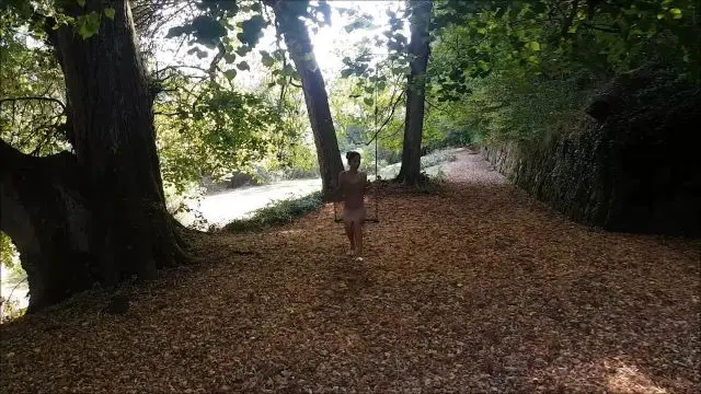 Mega Piss-Fontäne im Stadtgarten