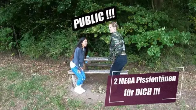 PUBLIC: 2 MEGA Pissfontänen für DICH !