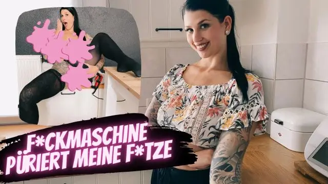 Fickmaschine püriert meine Fotze!