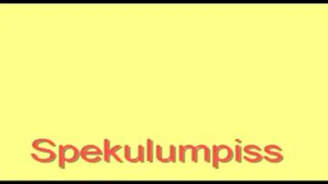 Spekulumpiss