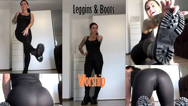 Leggins & Stiefel Anbetung