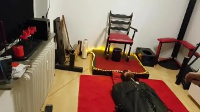 Der Sklave im Lederfesselsack