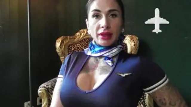 FLYING HIGH WITH LADY PINA AIRLINES