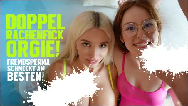 DOPPEL RACHENFICK ORGIE! DOPPEL MONSTERCUMSHOT!