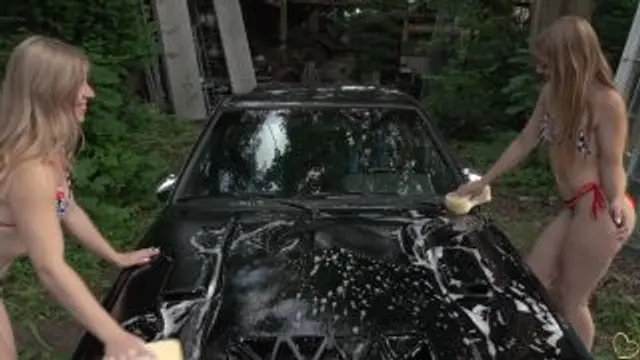 ERST das Auto waschen dann die FOTZE polieren! 🧽