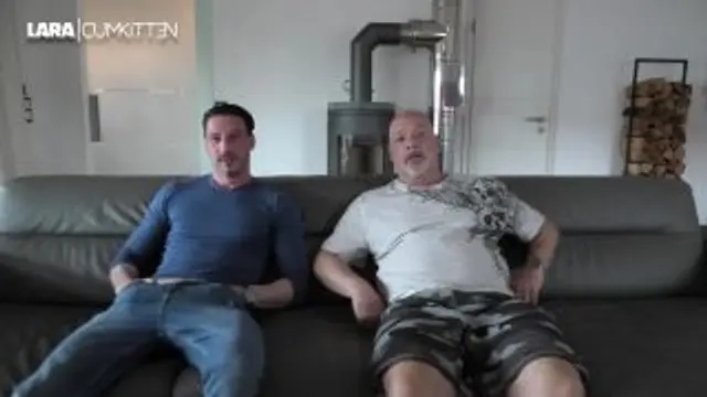 Fussball Abend eskaliert | 4-er FICK bis die Ficksahne spritzt