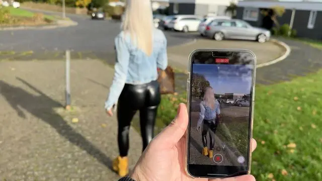 Leggings BUBBLE BUTT BITCH | Heimlich gefilmt und ZERFICKT