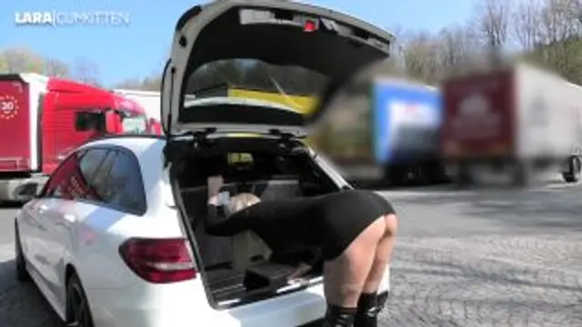 Mein extremster PUBLIC FICK | Mitten am Rasthof an der A1