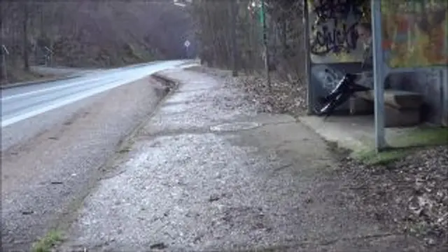 Outdoor erkannt - spontaner Facial Blowjob