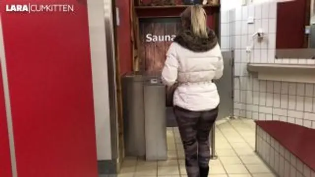Public FICKTREFFEN in der Therme | Sauna mit SPERMA AUFGUSS