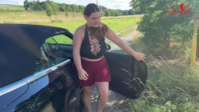 Pipipause auf der Spritztour