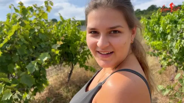 Schnelles kleines Geschäft in der Natur