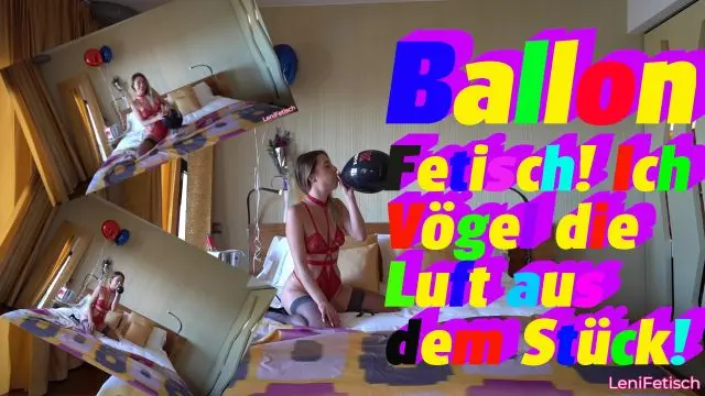 Ballon Fetisch! Ich Vögel die Luft aus dem Stück!