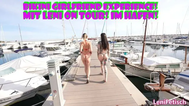 BIKINI GIRLFRIEND EXPERIENCE! MIT LENI ON TOUR! IM HAFEN!
