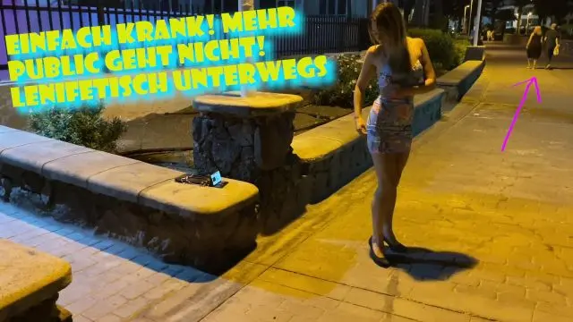 EINFACH KRANK! MEHR PUBLIC GEHT NICHT! LENIFETISCH UNTERWEGS