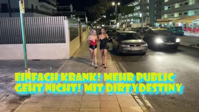 EINFACH KRANK! MEHR PUBLIC GEHT NICHT! MIT DIRTYDESTINY