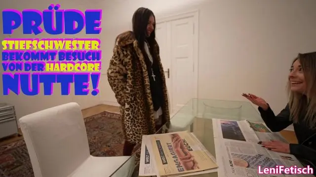 PRÜDE STIEFSCHWESTER BEKOMMT BESUCH VON DER HARDCORE NUTTE!
