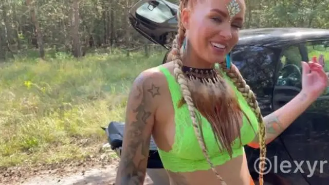 Goa-Göre auf dem Festival geschwängert?