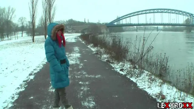 Mutprobe bei -8 Grad - Hättest du dich getraut ?