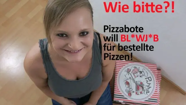 Wie bitte?! Pizzabote will BLOWJOB für bestellte Pizzen!