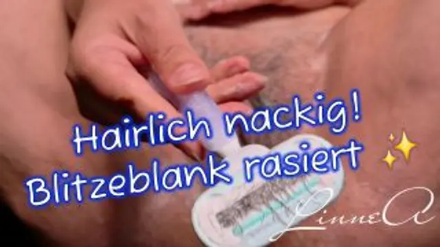 1.Intimrasur nach 6 Wochen Wachsenlassen
