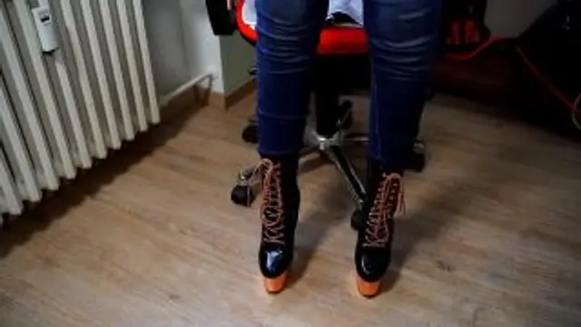 Jeans Po Dirty Talk**Blue Jeans machen dich hart und spritzi