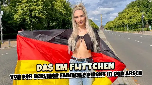 Das EM Flittchen - von der Berliner Fanmeile direkt in den .