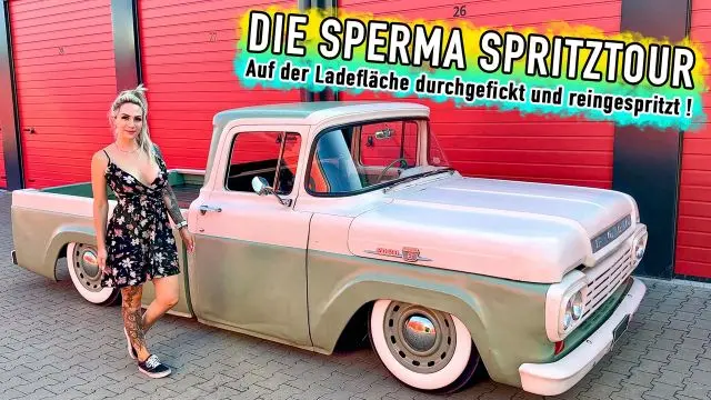 Die Sperma Spritztour - Auf der Ladefläche durchgefickt und