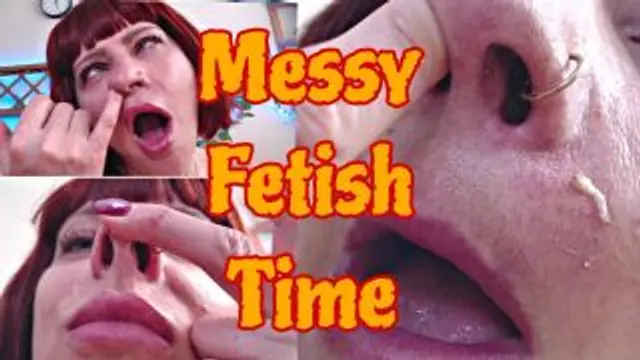 Popelspiel!  Versaute Nase Fetisch Tease