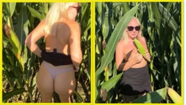 Im Maisfeld Natursex pur – AO Doggy-Action