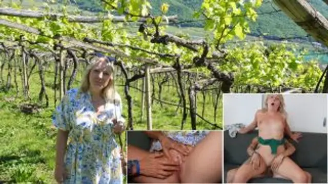 Urlaubsfick außer Kontrolle - Südtiroler Weinberge