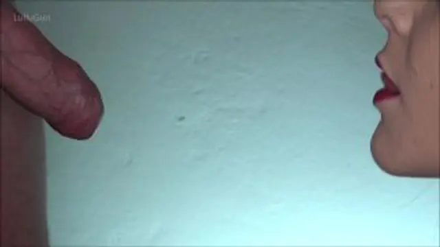 Feuchter CloseUp Blowjob