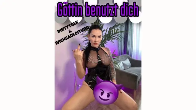 Göttin benutzt dich