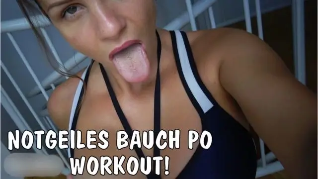 Notgeiles Bauch Po Penis Workout!!