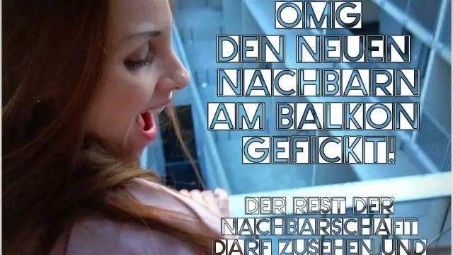 OMG! Den Nachbarn am Balkon gefickt!