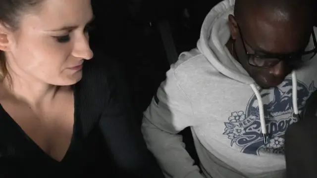 Gestern Abend auf dem Parkplatz